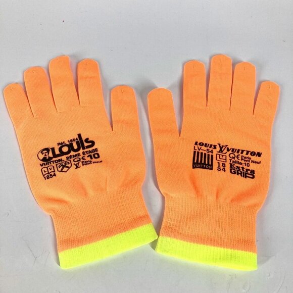 LOUIS VUITTON MP2371 Gon RGB gloves Orange/yellow - Picture 1 of 8